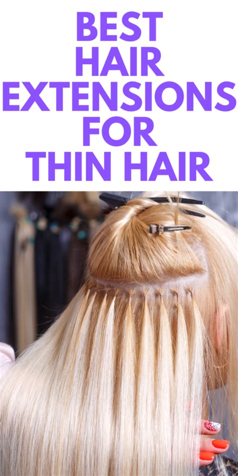 Top 48 Image Best Extensions For Thin Hair Vn
