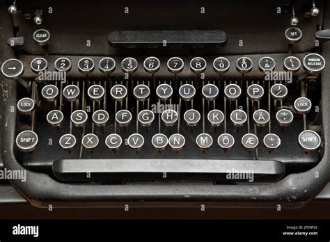 Typewriter Keyboard High Resolution Stock Photography And Images Alamy