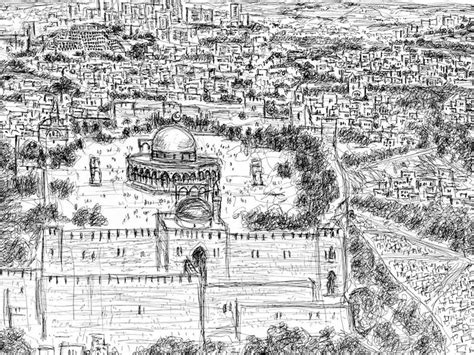 Jerusalem Drawing At Explore Collection Of
