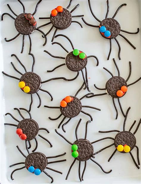 Spider Halloween Food The Cake Boutique