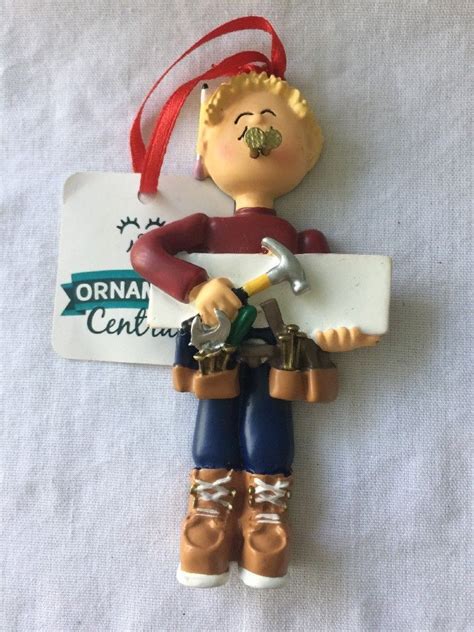 Please tell us about it in the comments! DIY Do It Yourself CARPENTER Dad Christmas Ornament BLOND MALE | eBay | Christmas ornaments, Dad ...