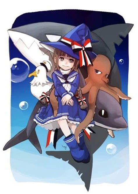 290 ideas de 「wadanohara and the great blue sea」 uñas azules rpg fanart