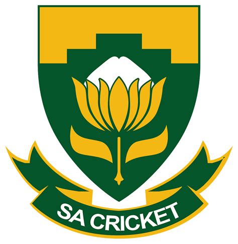 South Africa National Cricket Team Logo Transparent Png Stickpng