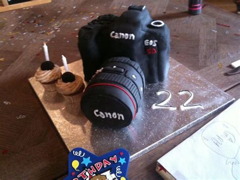 Canon Camera Cake Camera Cakes Cake Decorating Techniques Best