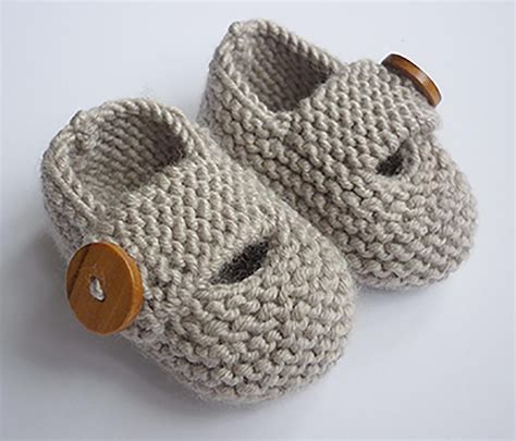 Keelan Chunky Strap Baby Shoes Knitting Pattern By Julie Taylor