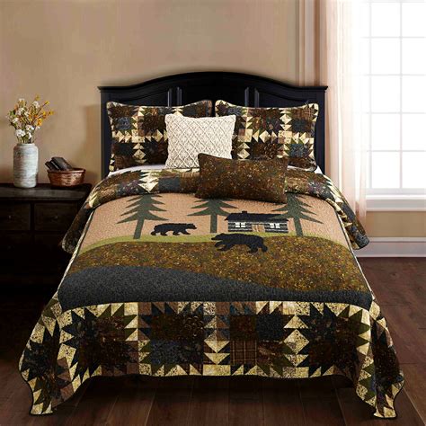 Mountain Lodge Quilted Bedding Collection Sold By American Heritage