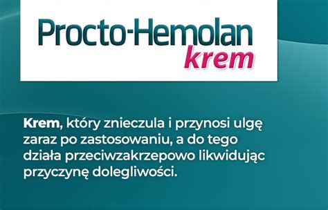 Procto Hemolan Krem 20g Opinie I Ceny Na Ceneopl