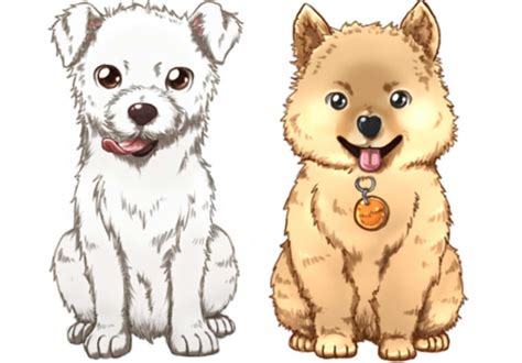 Draw Your Pet Or Any Animal In A Cute Chibi Manga S