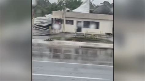 Video Shows Damage After Storm Rips Through Homosassa