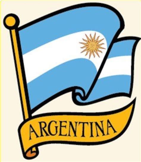 Bandera Argentina Dibujo Facil Colorear Fotos