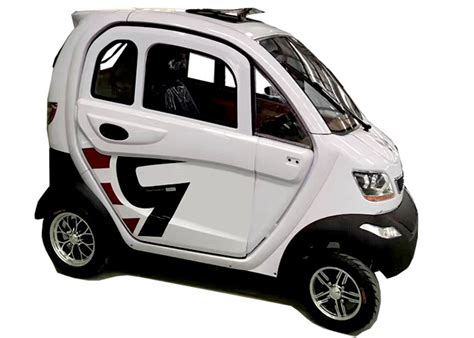 4 Wheels Mini Electric Car 60v1200w Optional Speed Motor 55km Longer