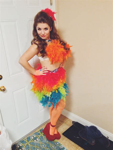 My Diy Parrot Costume Check Out How I Made It Here Chloescravings