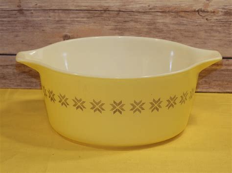 Vintage Pyrex 474-B 1.5 Quart Casserole Bowl Dish, Pyrex Kitchenware