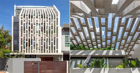 Hyla Architects Wraps Singapore House In Perforated Screens Of