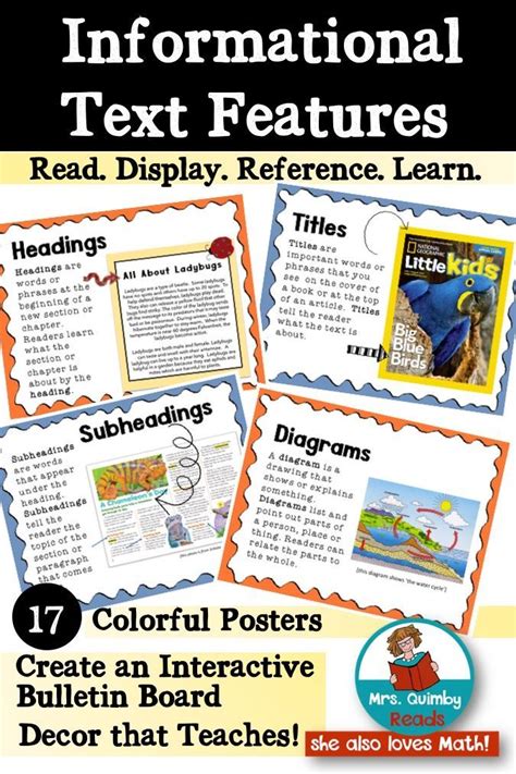 Create A Colorful And Teaching Bulletin Board With These Informational