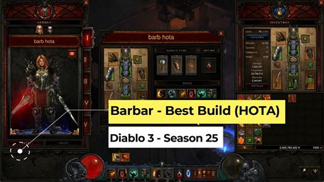 Diablo 3 Season 27 Barbarian Build Dynamic Utility