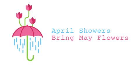 April Showers Bring May Flowers Clipart Free Download On Clipartmag