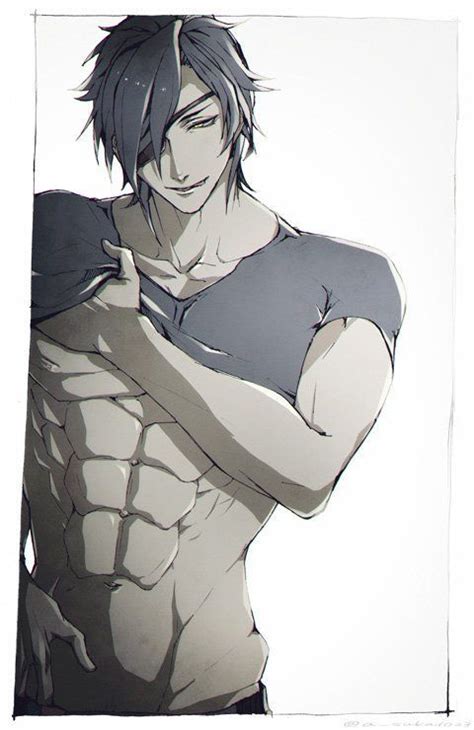 埋め込み Shokudaikiri Mitsutada Anime guys shirtless Cute anime guys Shirtless anime babes