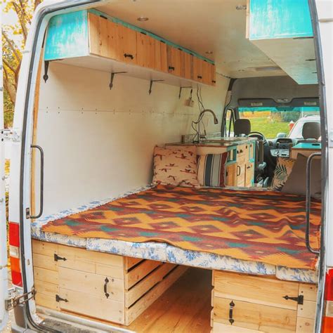 Campervan Bed Designs For Your Next Van Build Campervan Bed Van