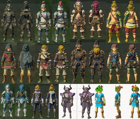 botw link outfits outfits cosplay legend of zelda