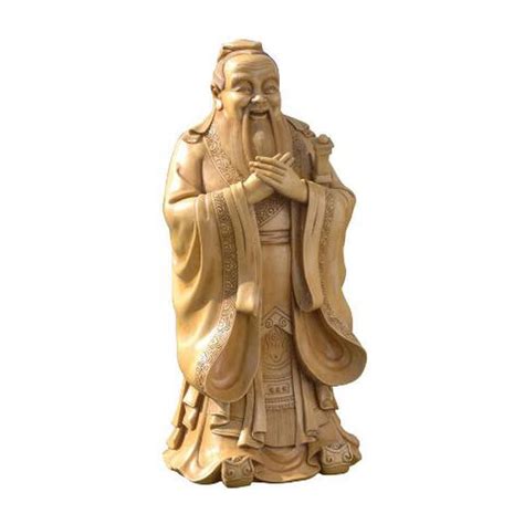 Confucius Garden Sculpture Famous Philosopher