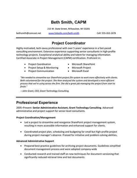 Cu Boulder Resume Template