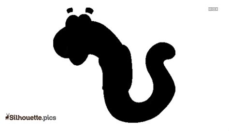 Worm Silhouette Images Pics Clip Art Library