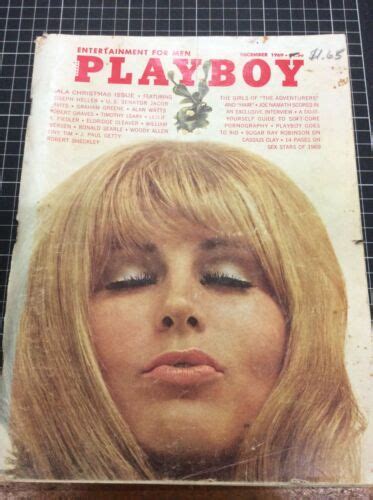 Vintage Men S Playboy Magazine December Ebay
