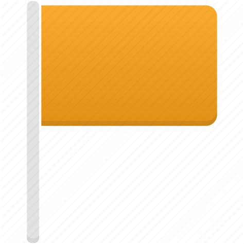 Flag Flags Orange Icon