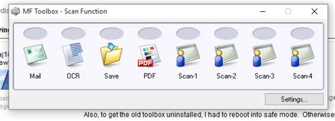 Check spelling or type a new query. Solved: Re: MF Toolbox doesn't work on Windows 10 - Page 7 ...