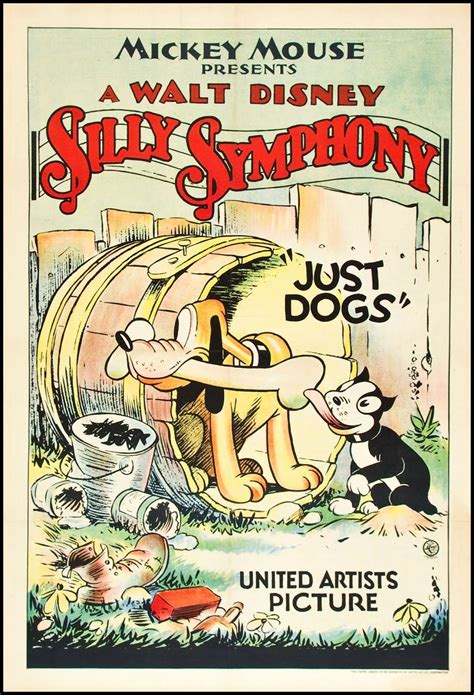 Silly Symphony © Walt Disney Vintage Disney Posters Disney Movie