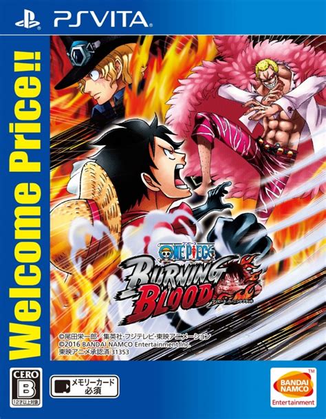 Ps Vita One Piece Burning Blood Welcome Price Game Soft