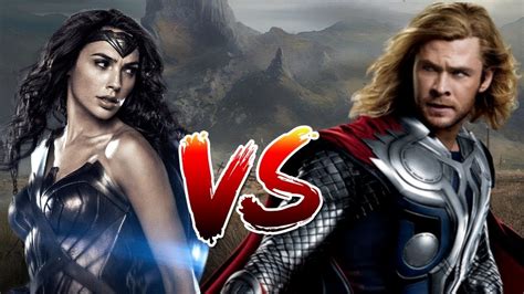 Wonder Woman Vs Thor Reaction Youtube