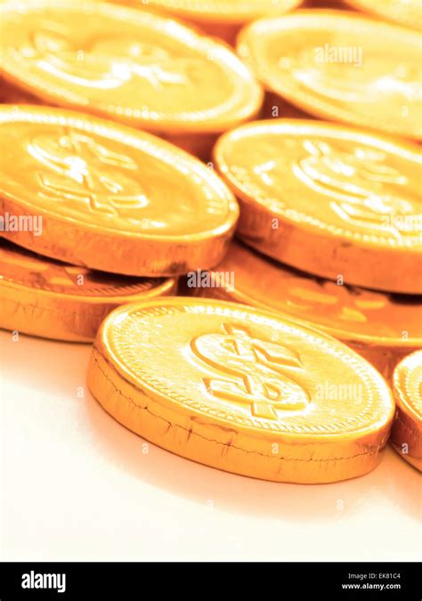 Gold Coins Stock Photo Alamy
