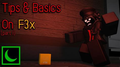 Tips And Basics On F3x Roblox Studio Tutorial Youtube