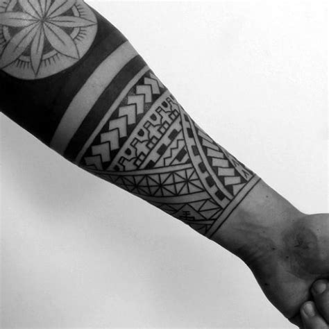 60 Tribal Forearm Tattoos For Men Manly Ink Design Ideas