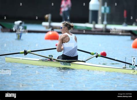 July 23rd 2021 Tokyo Japan Emma Twigg Of New Zealand Wins The Rowing Womens Single Sculls