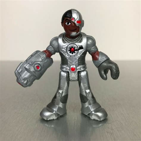 Imaginext Dc Super Friends Cyborg Figure Cannon Arm Version Justice