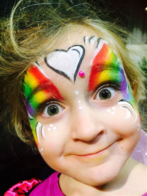 Face Painters For Hire In London 020 3885 0294 Rainbow Face Paint Face Face Painting