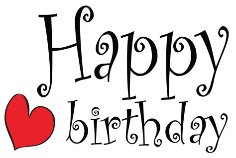 Simple Happy Birthday Clipart Clip Art Library