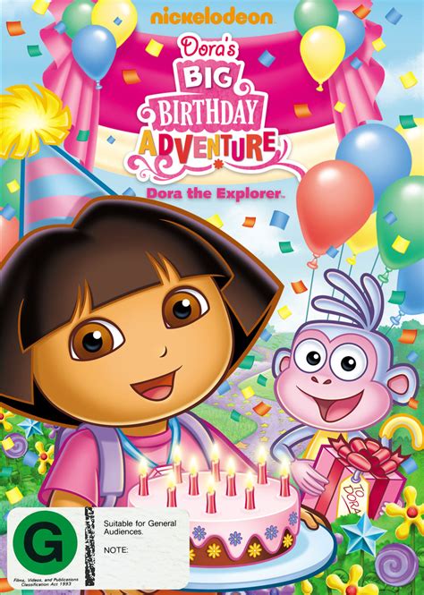 Dora The Explorer Dora S Big Birthday Adventure Dvd Buy Now At