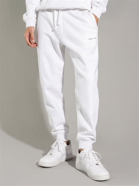 Classic Track Pants In White Glue Store