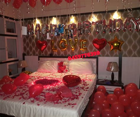 I usually am pretty much a slacker when it comes to celebrating father's day, and i feel pretty bad for my husband. Romantic Room Decoration For Surprise Birthday Party in ...