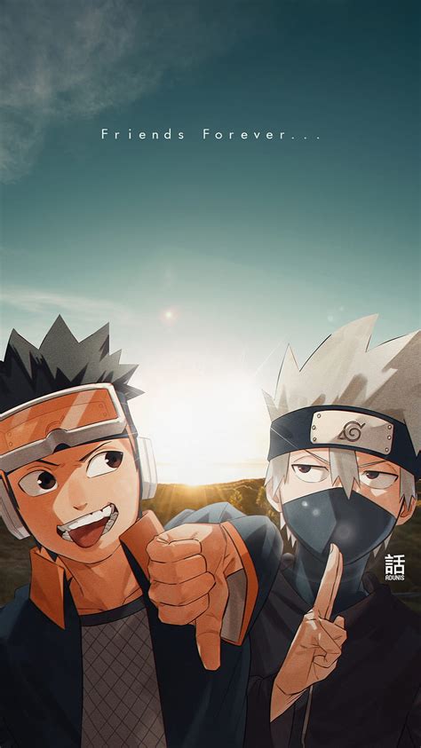 Obito And Kakashi Naruto Hd Phone Wallpaper Peakpx