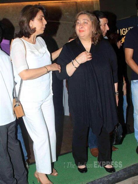 Ranbir Kapoors Mom Neetu Singh Watches ‘bombay Velvet With Mom In Law Entertainment Gallery