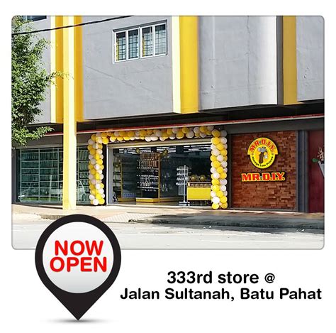 Batu pahat golf club yakınında. MR DIY - MR DIY 333rd store Now Open @Jalan Sultanah, Batu ...