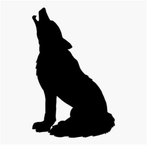 Howling Wolf Clipart Free Howling Wolf Silhouette Free Transparent