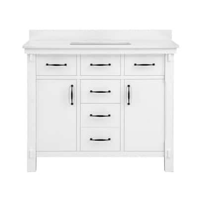 Home Decorators Collection Bellington 42 In W Bath Vanity In White