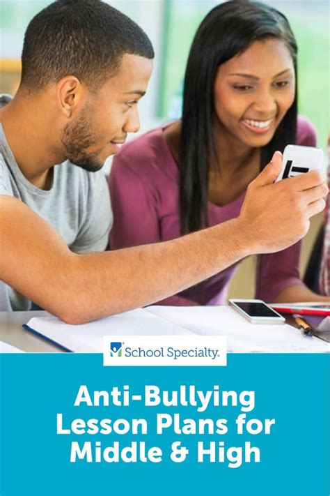 anti bullying lesson plans middle and high school anti bullying lessons bullying lessons