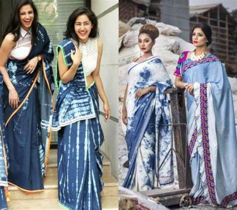 Denim Sarees Rock The Classic Denim With A Desi Twist